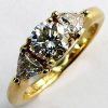 1 ct. 3 Stone Diamond Ring 880-4261