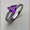 14k Amethyst and Diamond Ring 200-1884