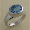 14k Swiss Blue Topaz Ring 200-2126