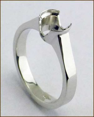 18k White Gold Favored Setting 891-776