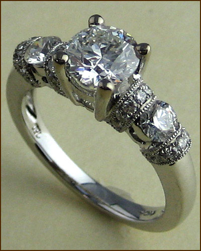 18k Emphasis Engagement Ring