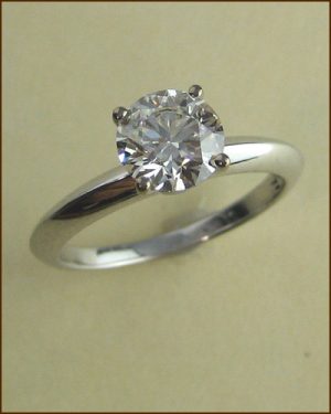 18k Insignia 1.18 ct. Solitaire Ring