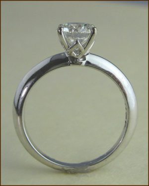 18k Insignia 1.18 ct. Solitaire Ring side