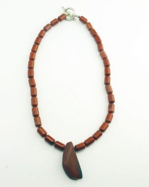 19in Red Jasper Necklace 810-1017