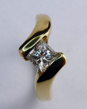 .80 ct. Princess Cut Diamond Ring 880-4016