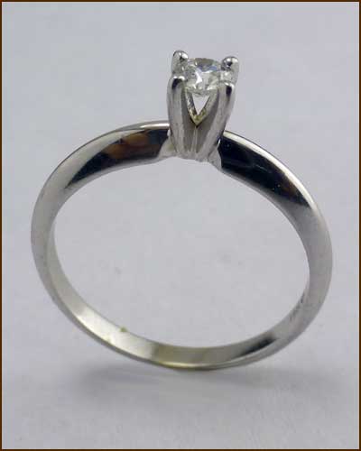 Hearts on Fire .15 ct. Solitaire 891-812 side