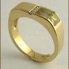 Kabana 14k Gold in Quartz Mens Ring 200-1842