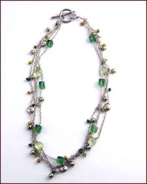 Laura Gibson Multi Gem Necklace 881-55