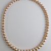 Pale Pink Pearl Necklace