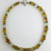 Silver Carnelian Necklace B1806