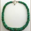 Silver Heavy Turquoise Necklace 886-7288