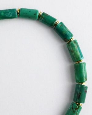 Silver Turquoise Bracelet B1803 detail