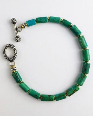 Silver Turquoise Bracelet B1803