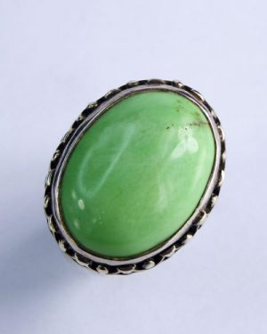 Sterling Silver Variscite Ring side