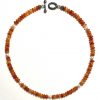 Silver Carnelian Necklace